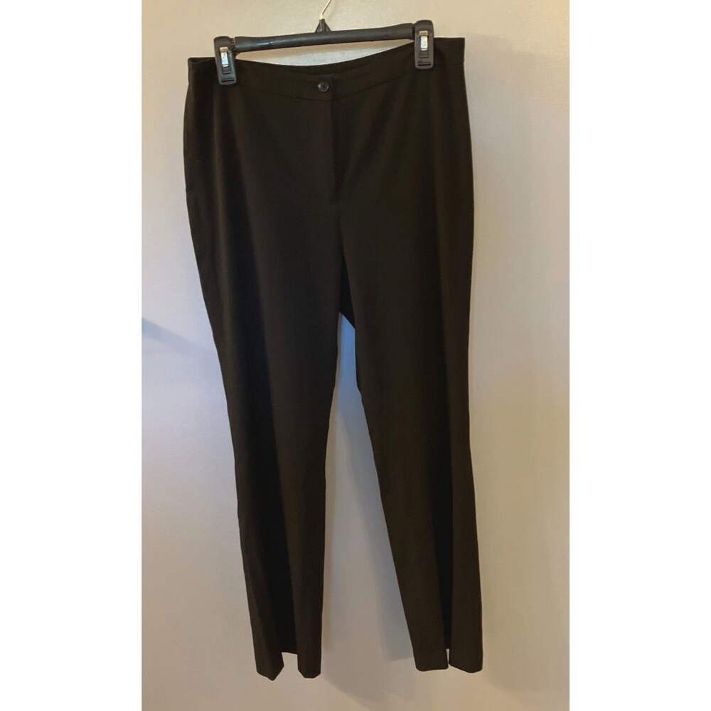Jones New York Signature Stretch Black Dress Pants Size 8